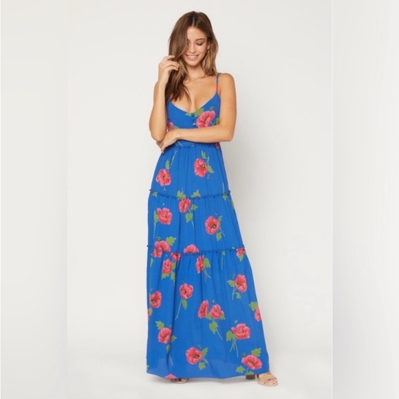 Flynn Skye Dresses & Skirts - Flynn Skye Blue Maxi Dress